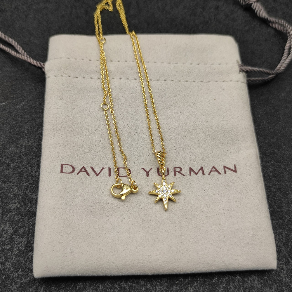 David Yurman Polaris White Diamond Necklace